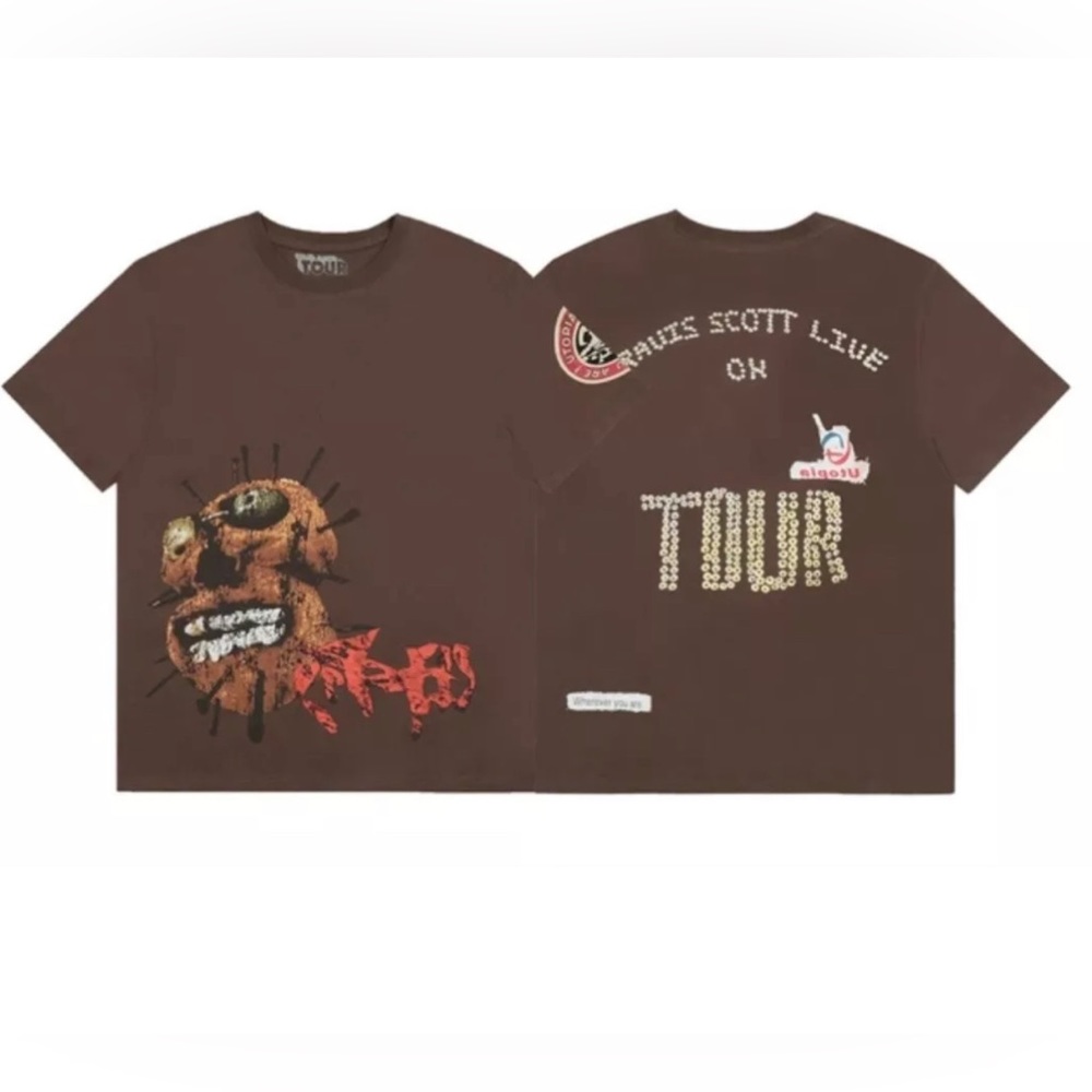Travis Scott utopia graphic shirt vip